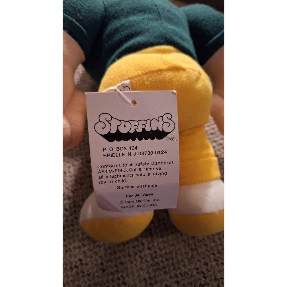 Vintage 1995 STUFFINS‎ NFL GREEN BAY PACKERS 12